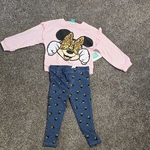 24 MONTH GIRLS MINNIE 2 PIECE OUTFIT